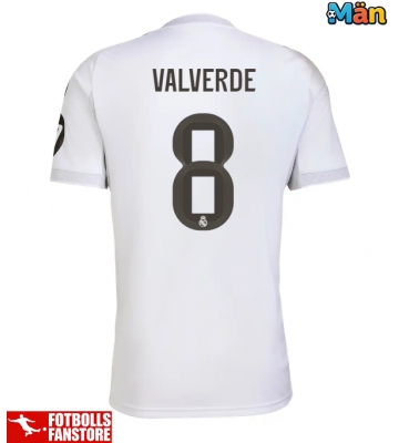 Real Madrid Federico Valverde #8 Hemmatröja 2025-26 Kortärmad